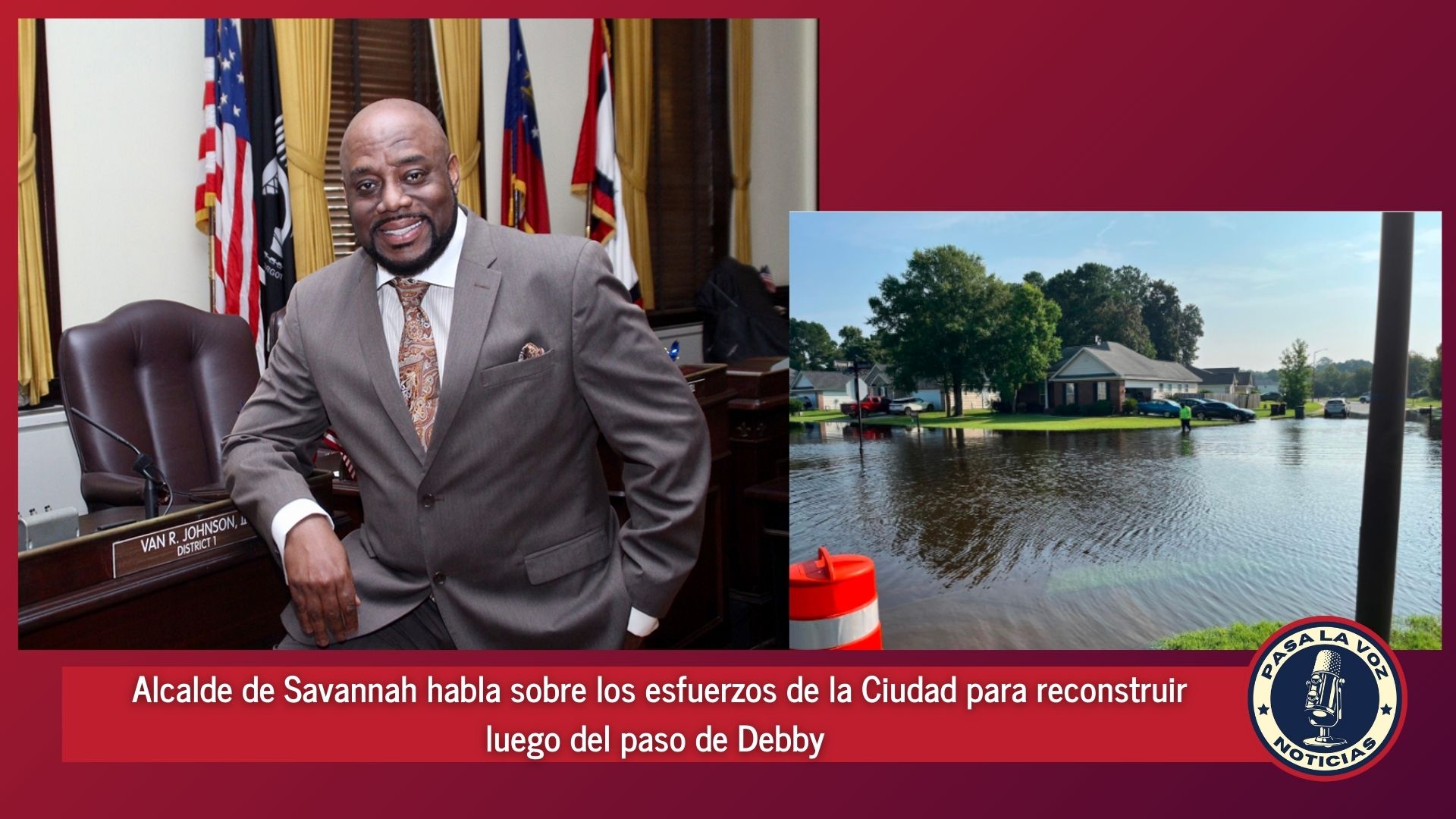 Alcalde de Savannah habla sobre los esfuerzos de la Ciudad para reconstruir luego del paso de Debby