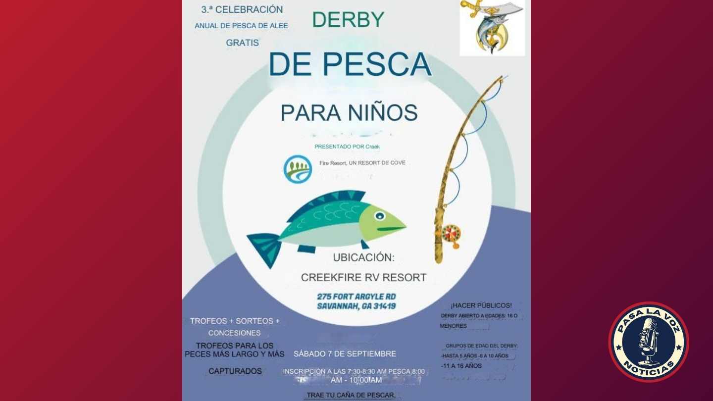 Alee Anglers se prepara para realizar la 3era edición del Derby anual de pesca para niños