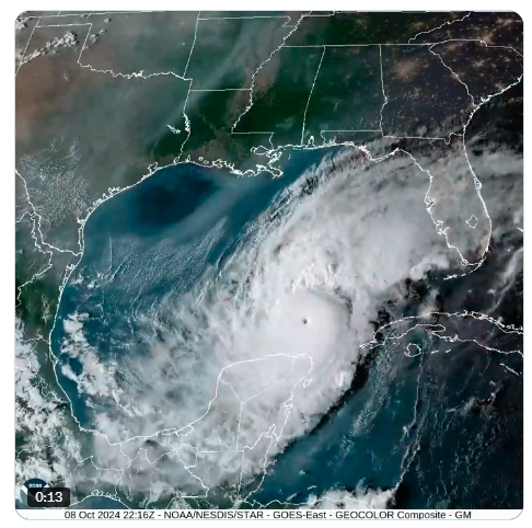 Actualización de Milton: Vuelve a ser categoría 5, mientras que Florida se prepara para lluvias y viento potencialmente mortales
