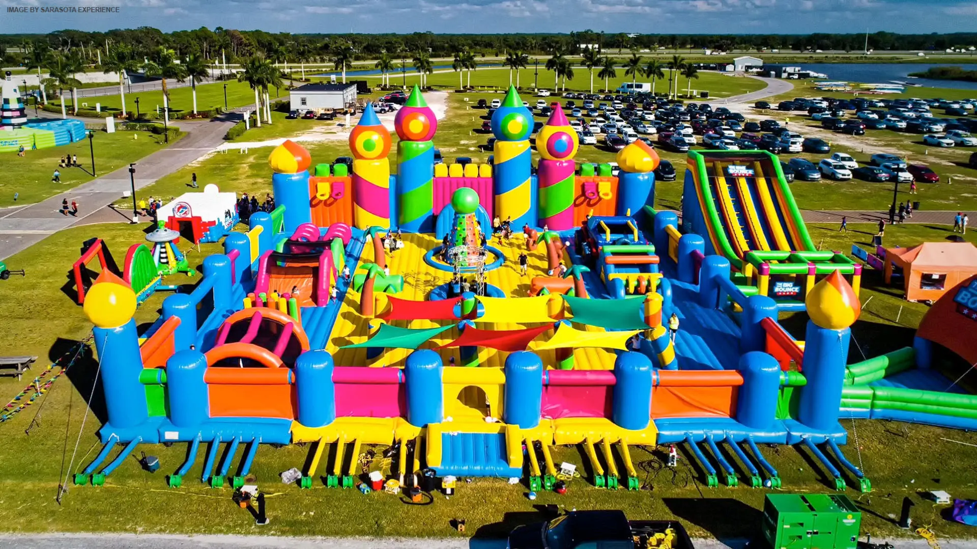 El «castillo inflable más grande del mundo» llega a Savannah a partir de este viernes