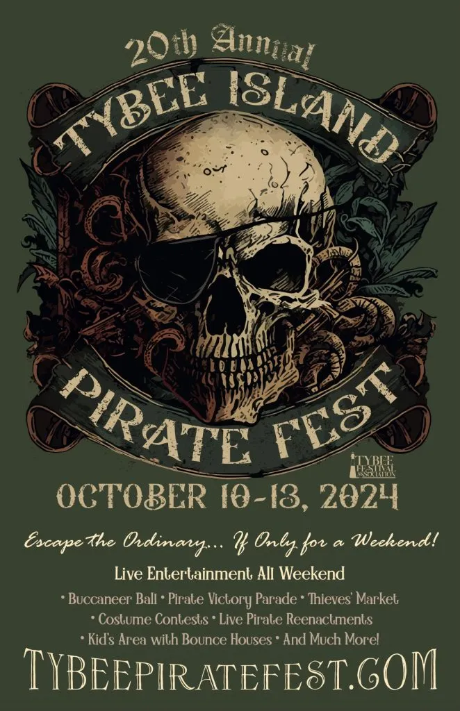 Tybee Island tendrá la 20ma. edición del Festival Pirata durante este fin de semana