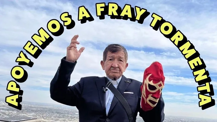 Fray Tormenta, el sacerdote mexicano que inspiró la película de Nacho Libre necesita de nuestra ayuda