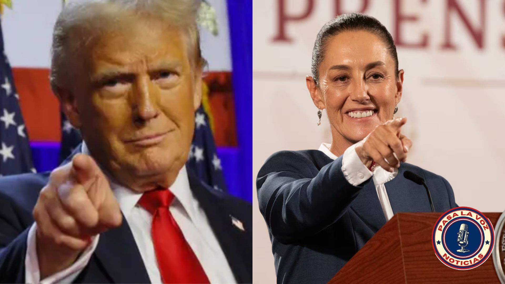 Donald Trump sostiene llamada con la presidenta de México Claudia Sheinbaum
