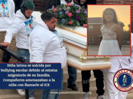 niña se suicida por acoso escolar amenaza ICE raids massive deportation