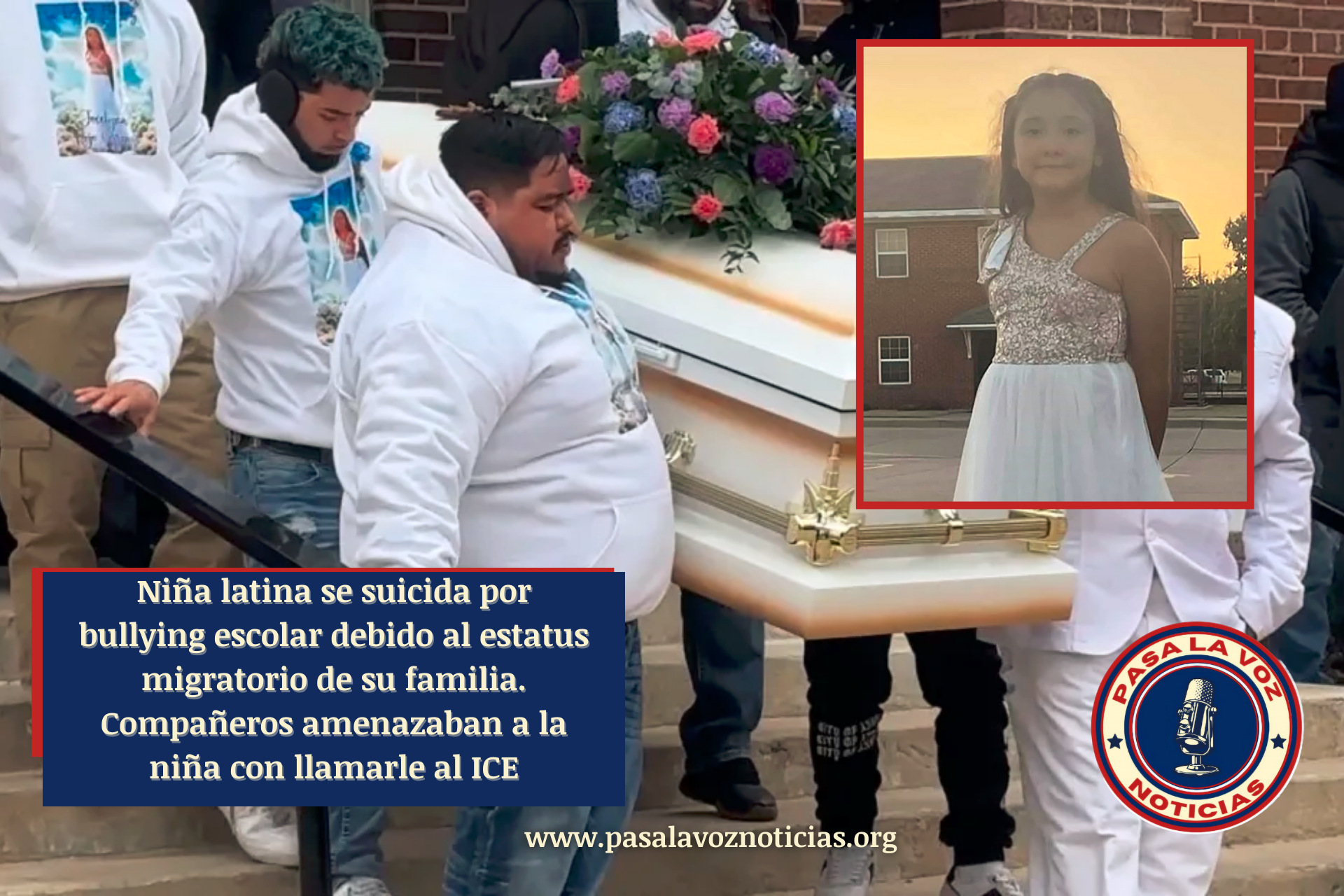 niña se suicida por acoso escolar amenaza ICE raids massive deportation