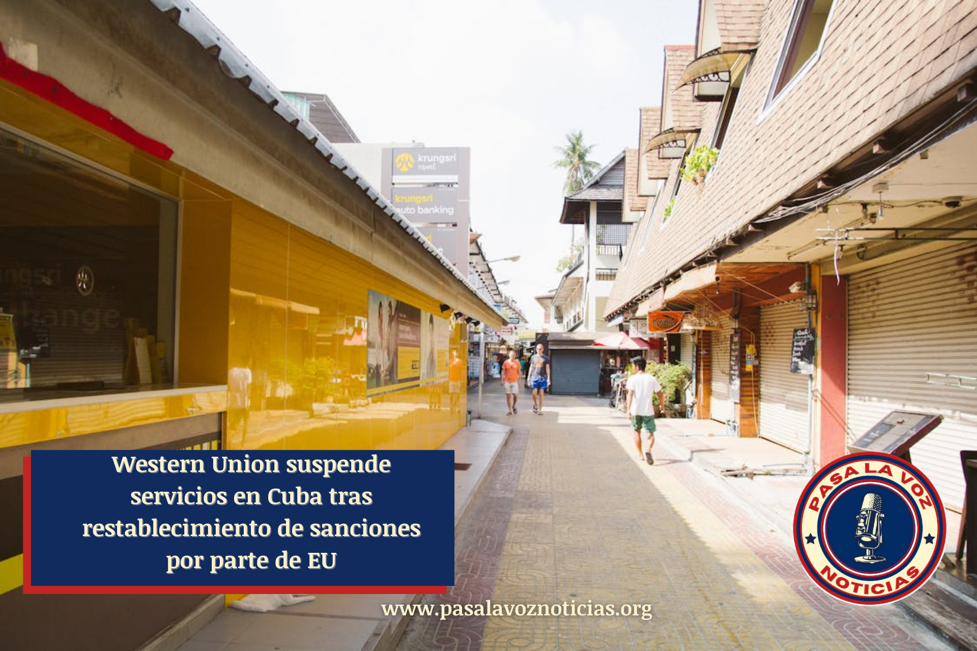 western union cerrado en cuba indefinidamente sanciones donald trump estados unidos