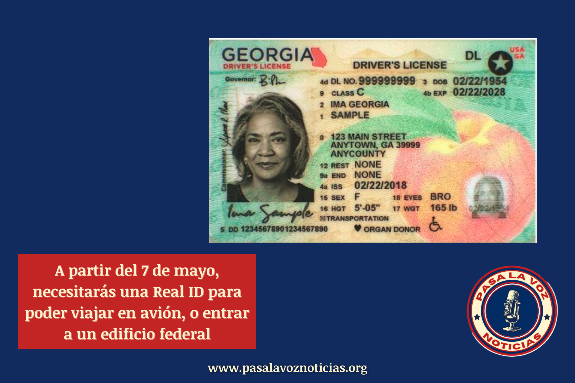 REAL ID Georgia Travel United Stated