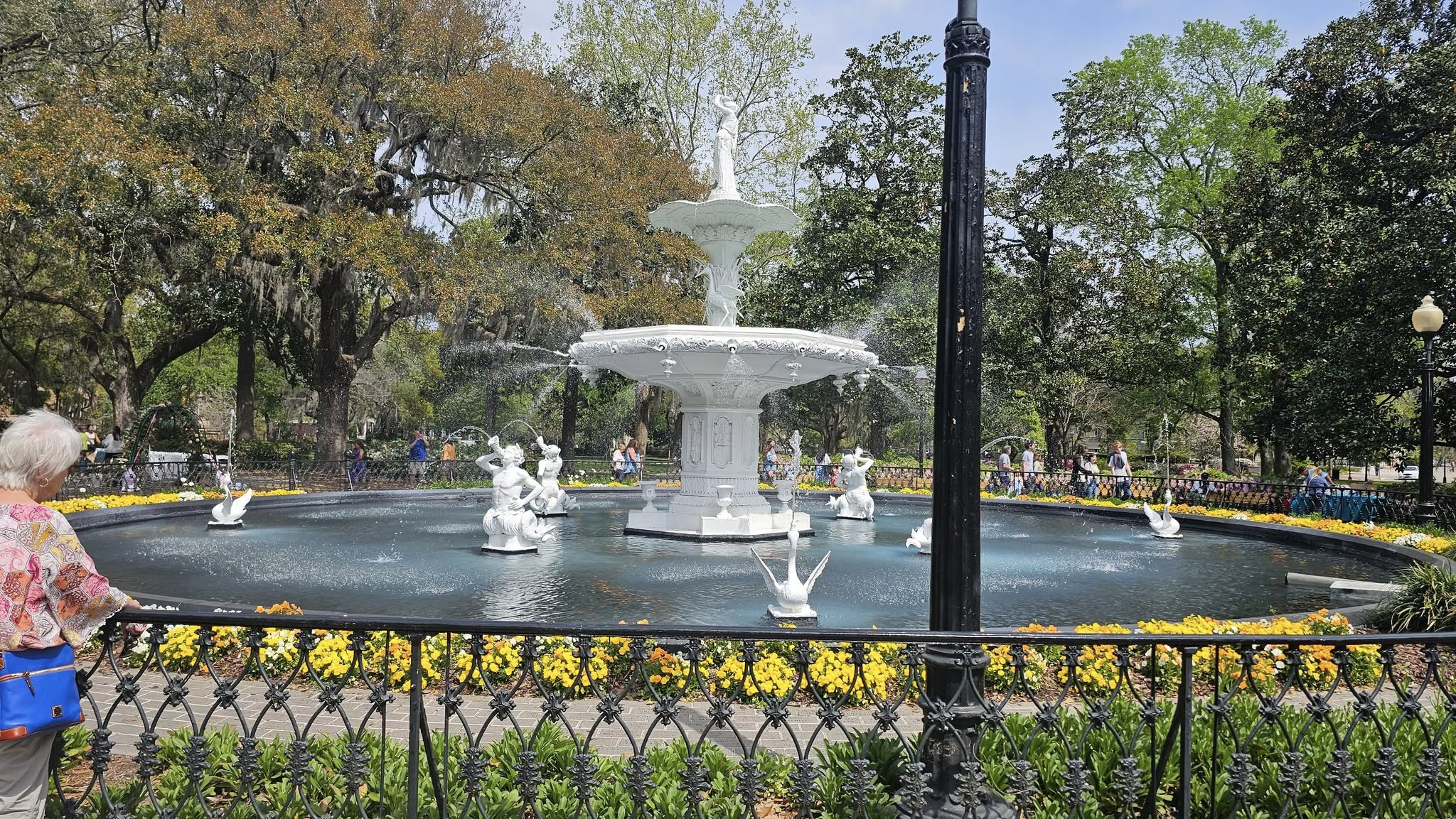 La icónica Fuente del Parque Forsyth podría ser retirada para su restauración a principios de este verano