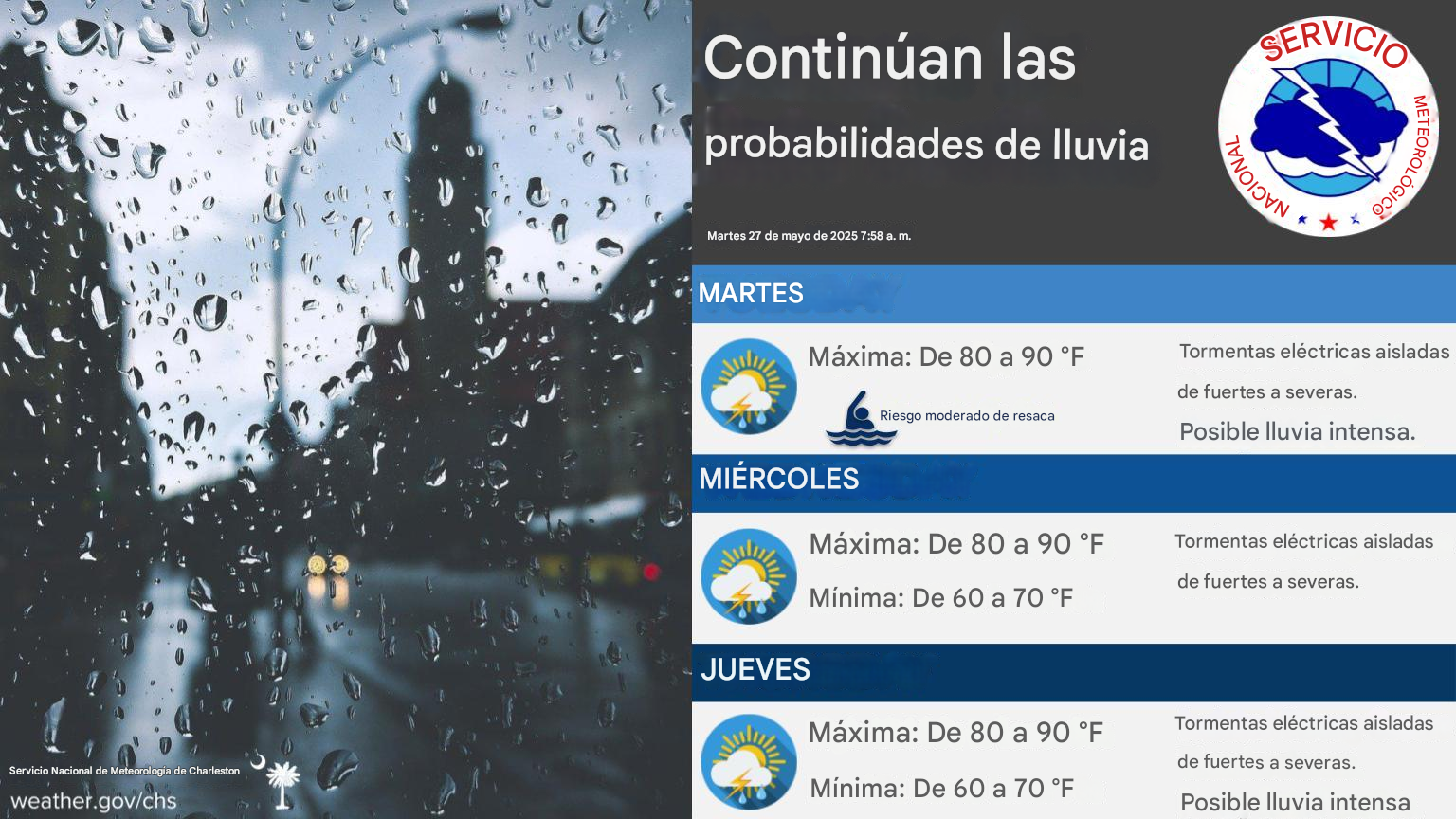 granizo hail georgia carolina del sur