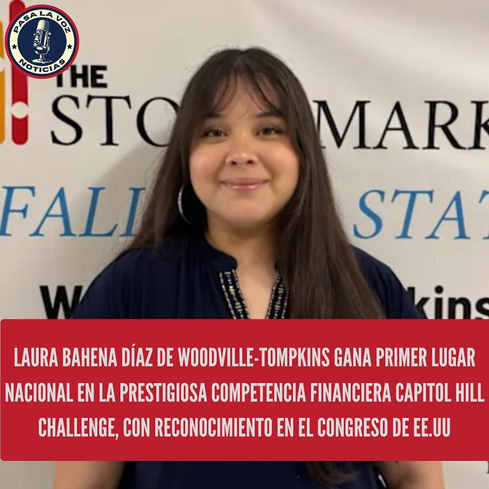 Laura Bahena Díaz, Estudiante de Woodville-Tompkins, Triunfa a Nivel Nacional en Competencia Financiera
