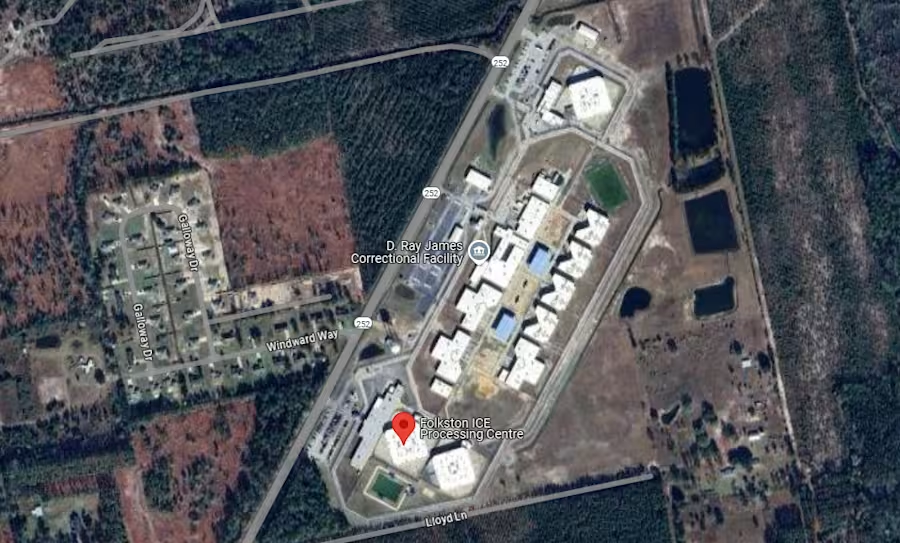 centro de detención ICE folkston georgia